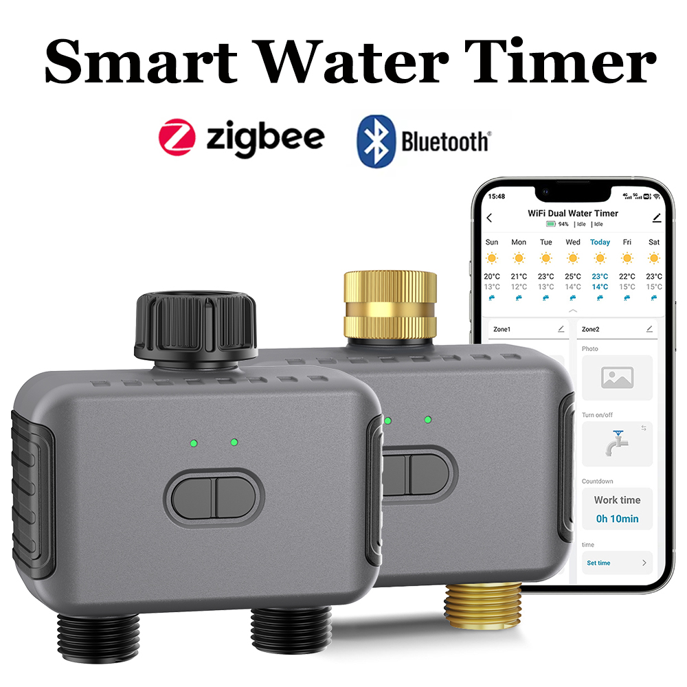 Smart Garden Water Timer - تويا مؤقت مياه ذكي زيجبي/BT وحدة