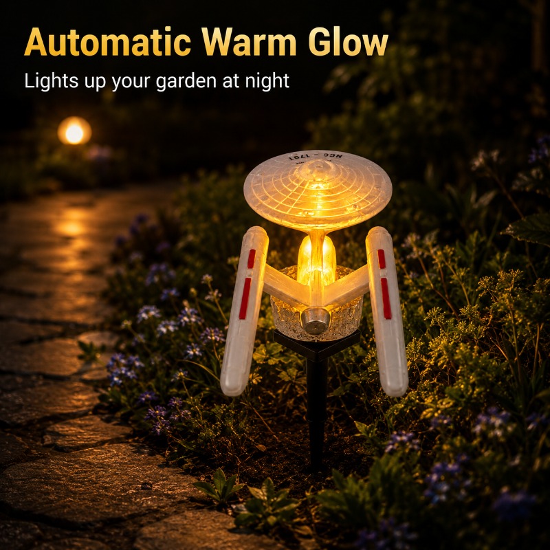 مصباح حديقة شمسي على شكل سفينة - مراجعة Smart Garden Lamp وسعره