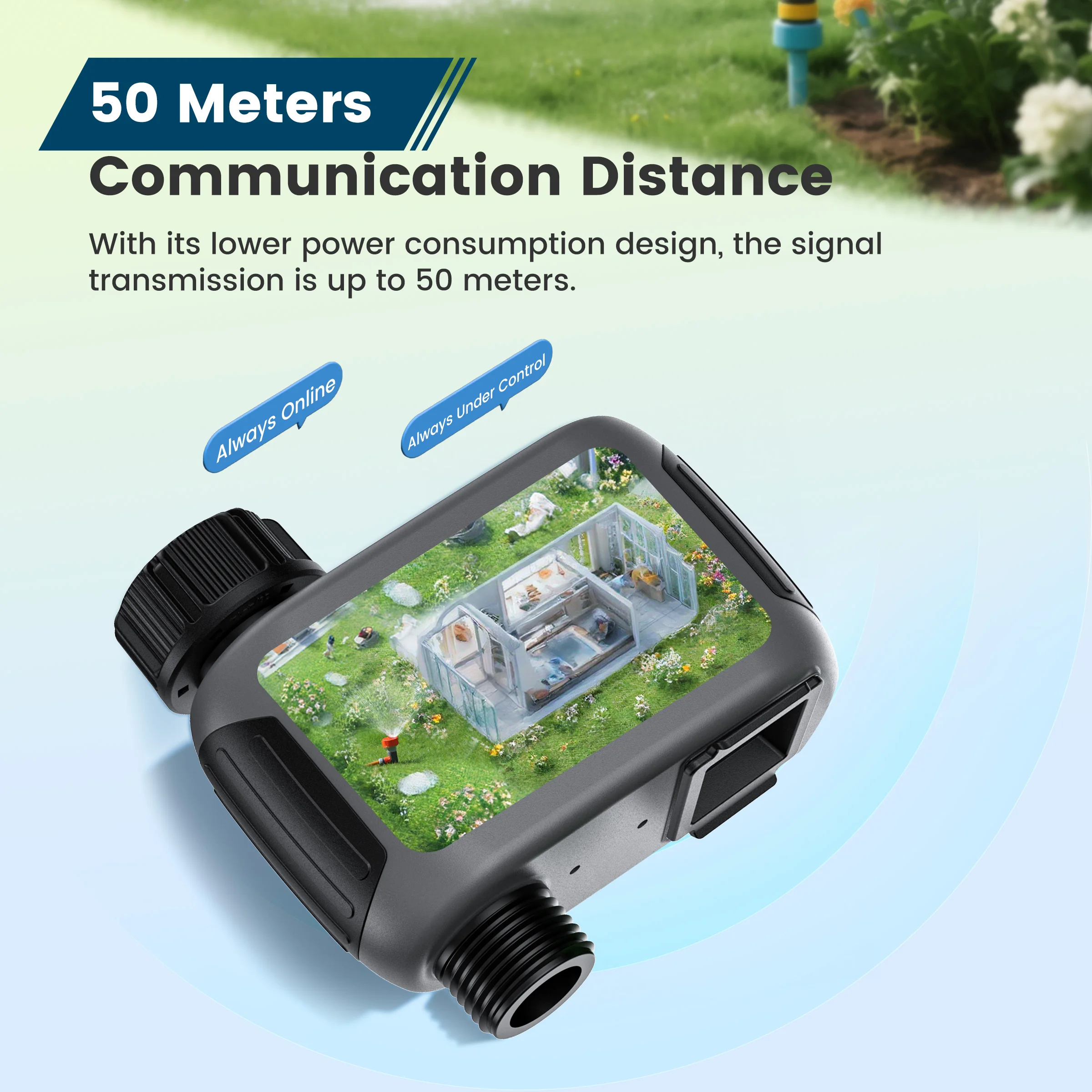GIRIER Tuya مؤقت مياه ذكي واي  - مراجعة Smart Garden Water Timer وسعره