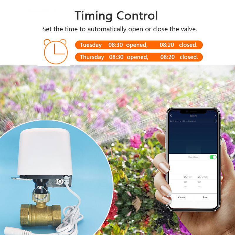 صمام مياه ذكي 1/2 بوصة 3/4 بوص - مراجعة Smart Garden Water Timer وسعره