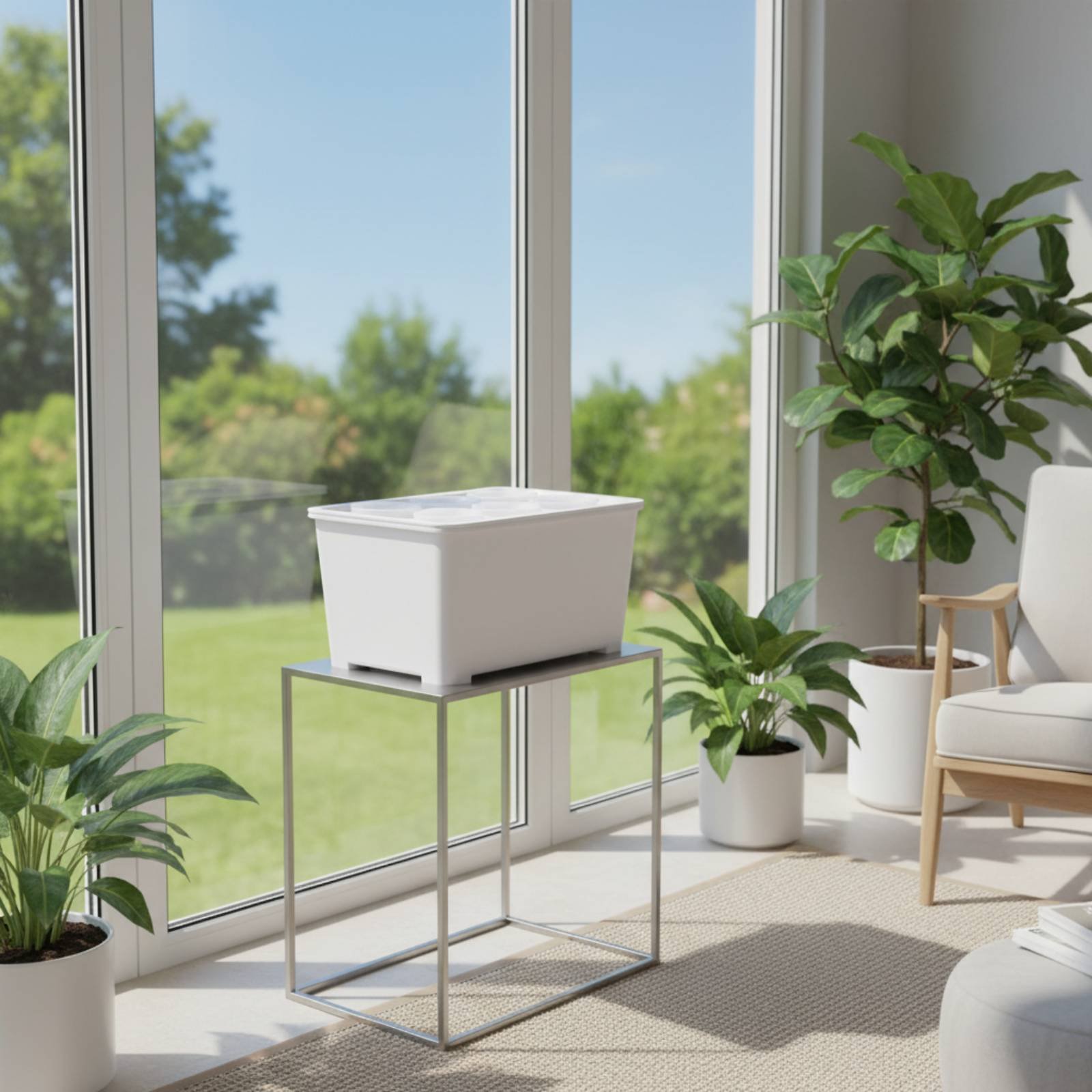 صندوق زراعة مائية صديق للضوء ا - مراجعة Hydroponic Grow Pod وسعره