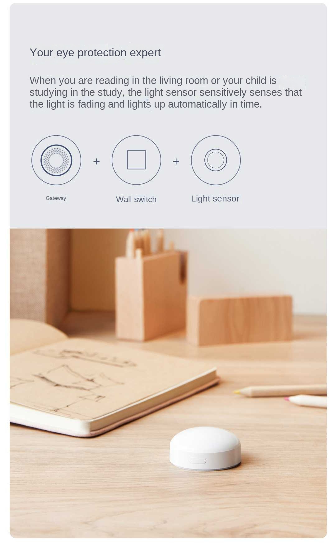 مستشعر الضوء Aqara T1 Zigbee 3 - مراجعة Smart Garden Xiaomi وسعره