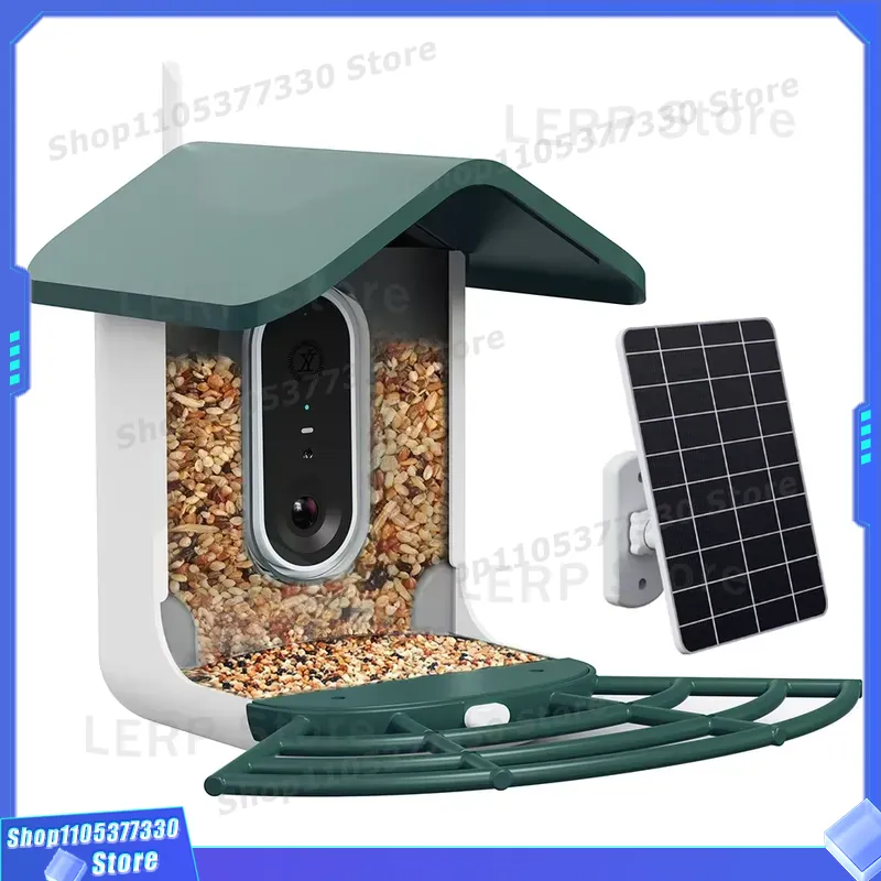 كاميرا مغذي طيور تعمل بالطاقة  - مراجعة Smart Garden Ai وسعره