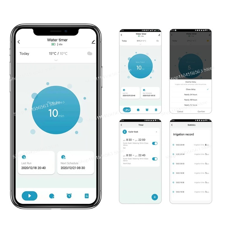 مؤقت ري ذكي للحدائق يعمل بالوا - مراجعة Smart Garden Water Timer وسعره