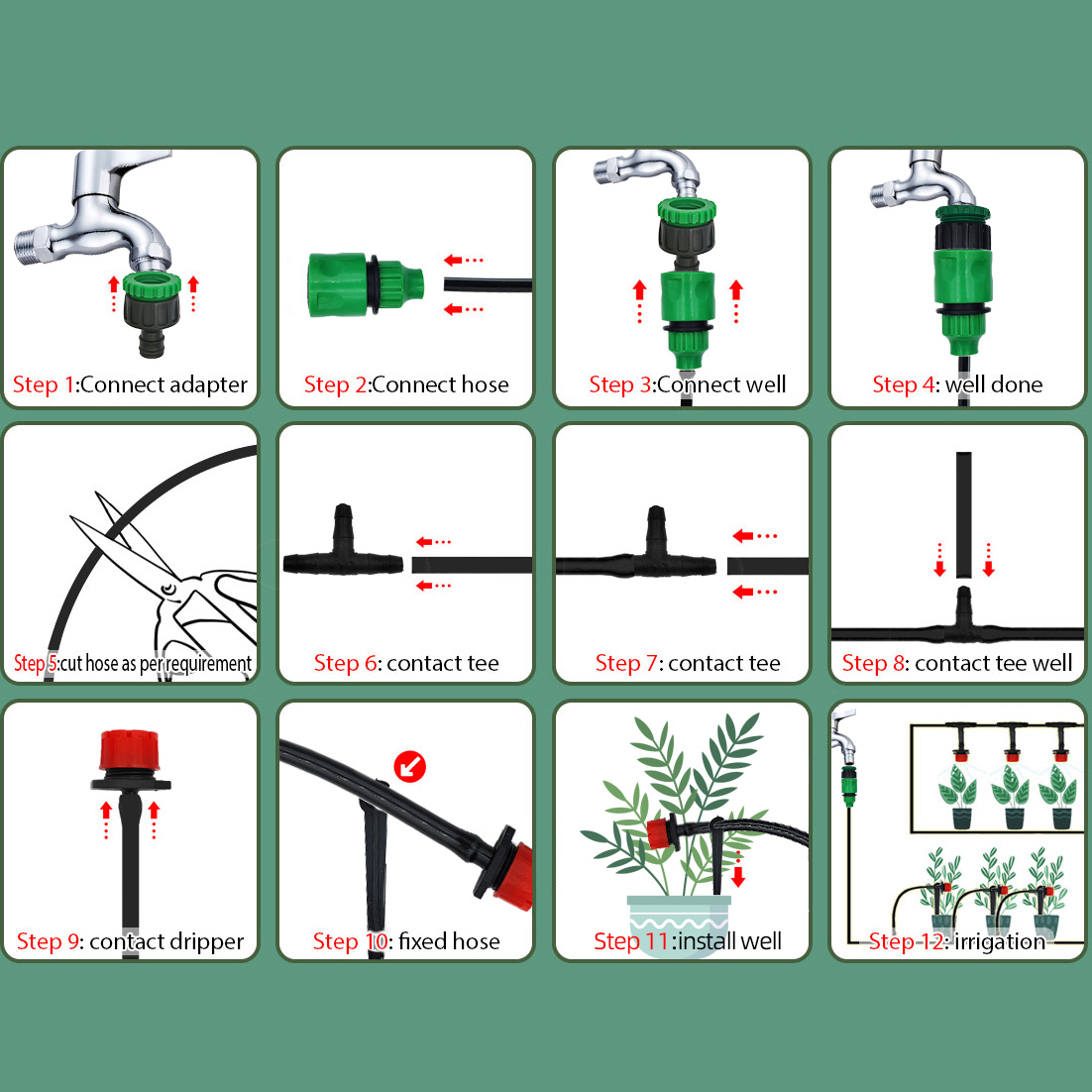 مجموعات الري بالتنقيط الأوتوما - مراجعة Smart Garden Auk وسعره