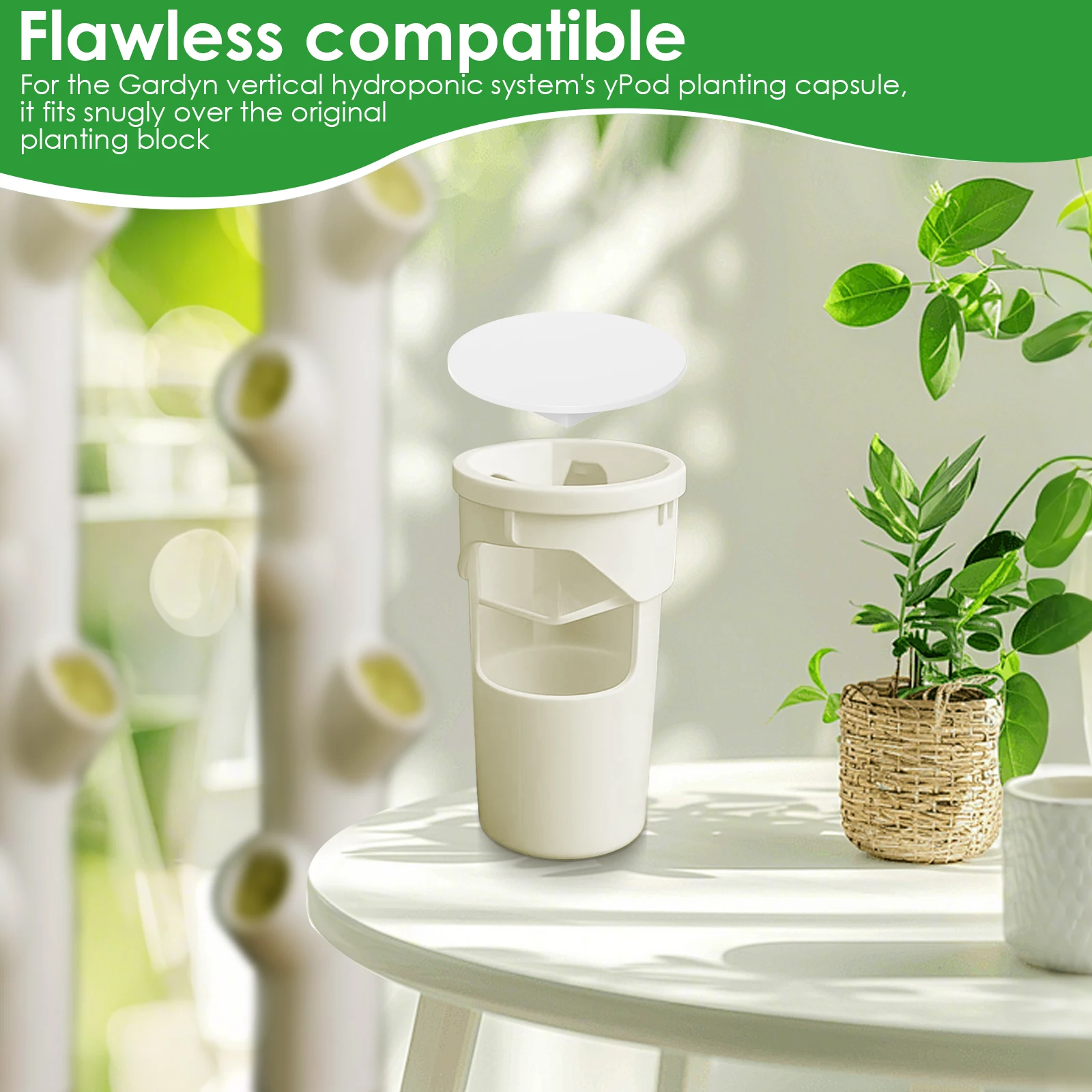 20/40 قطعة غطاء بلاستيكي لنظام - مراجعة Hydroponic Grow Pod وسعره