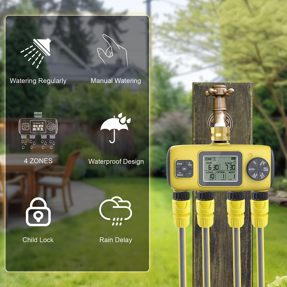 نظام الري التلقائي مؤقت الري م - مراجعة Smart Garden Auk وسعره
