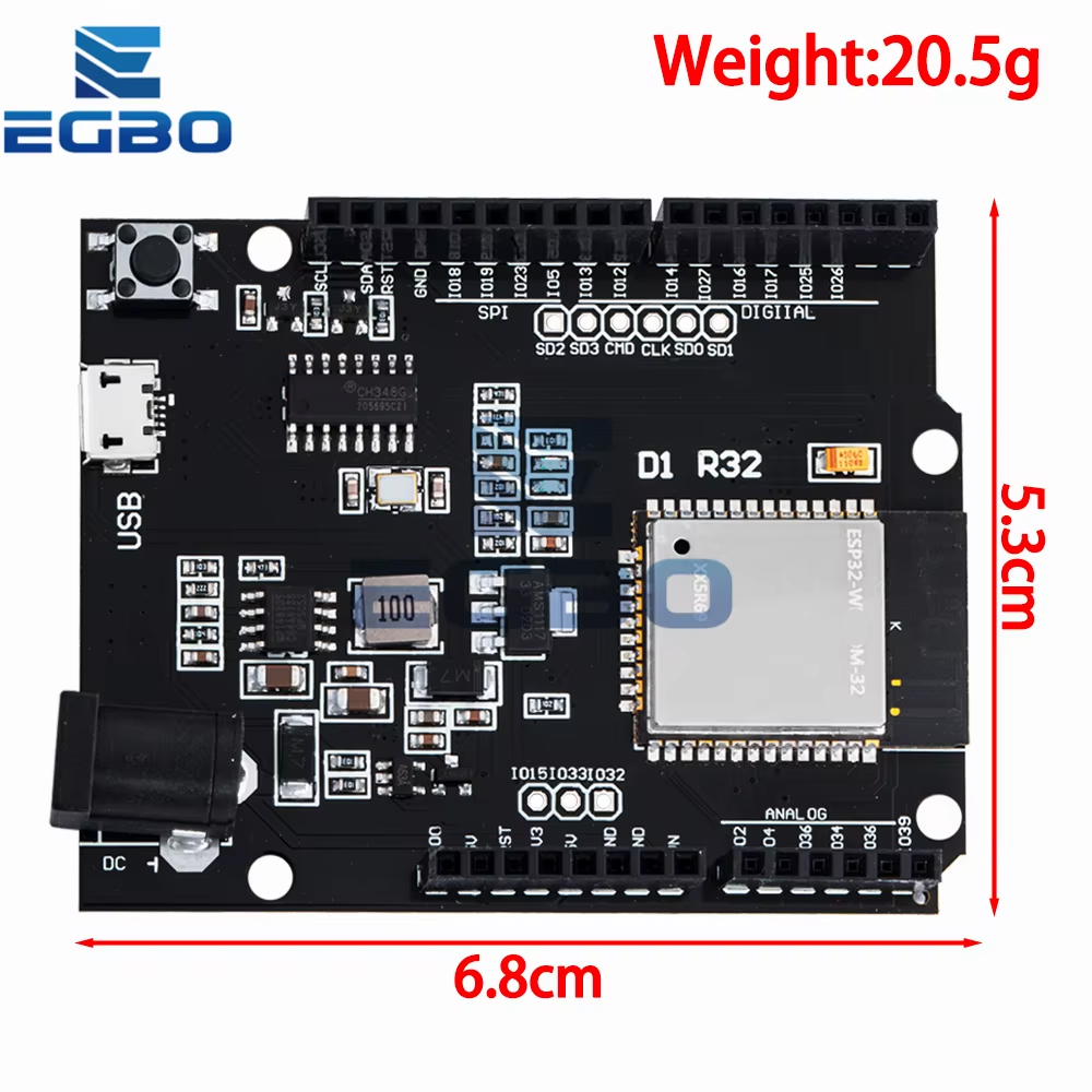 لوحة تطوير إنترنت الأشياء Wemo - مراجعة Smart Garden Esp32 وسعره