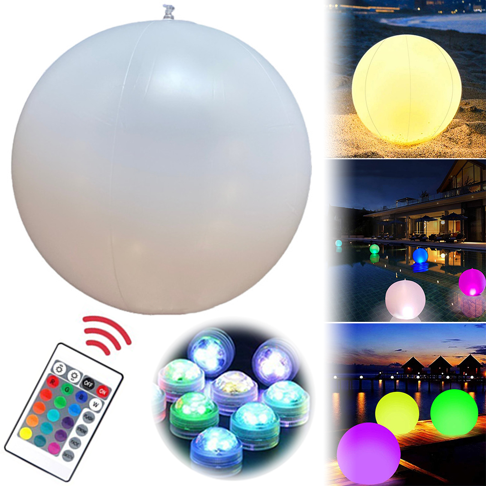 1-4 قطع أضواء عائمة للمسبح بـ1 - مراجعة Smart Garden Lamp وسعره