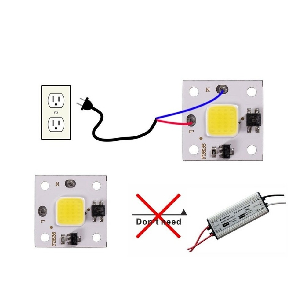 10 واط COB وحدة 220 فولت LED ر - مراجعة Smart Garden Lamp وسعره