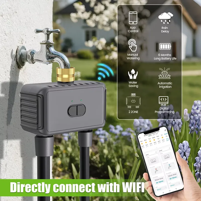 WAP01 مؤقت ري ذكي بتحكم عبر تط - مراجعة Smart Gardening وسعره