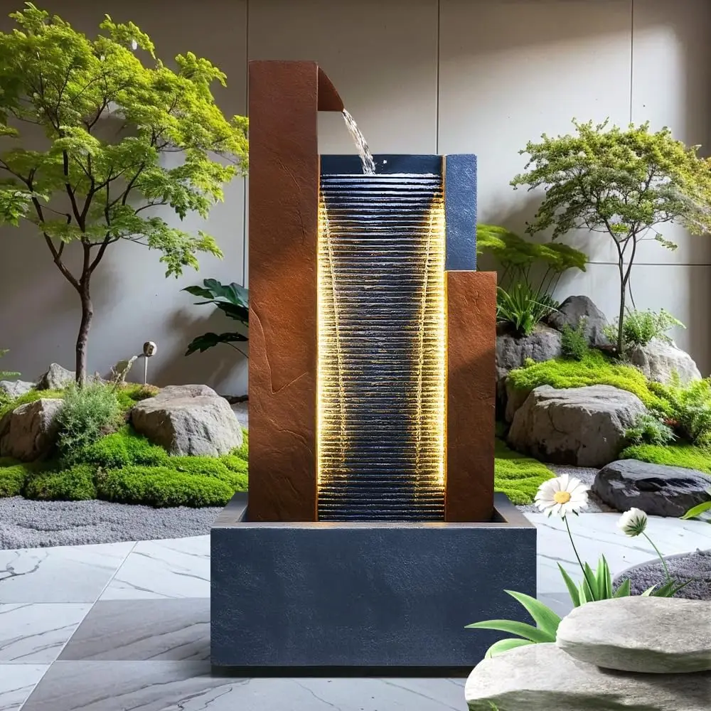 نافورة شلال ذكية كبيرة الحجم ل - مراجعة Smart Garden Offices وسعره