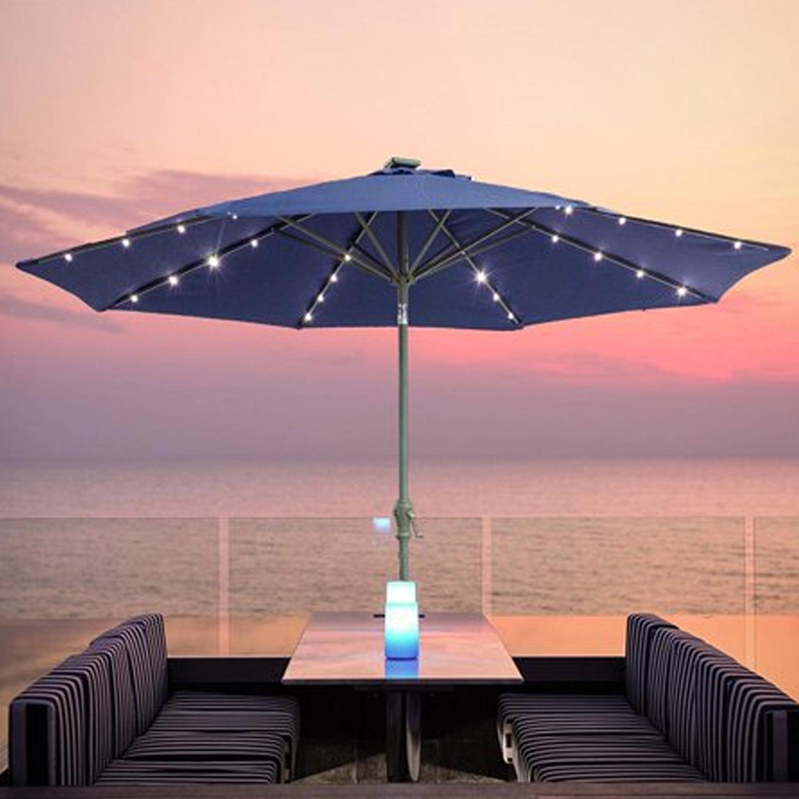 مصباح شمسي على شكل مظلة مع 104 - مراجعة Smart Garden Lamp وسعره
