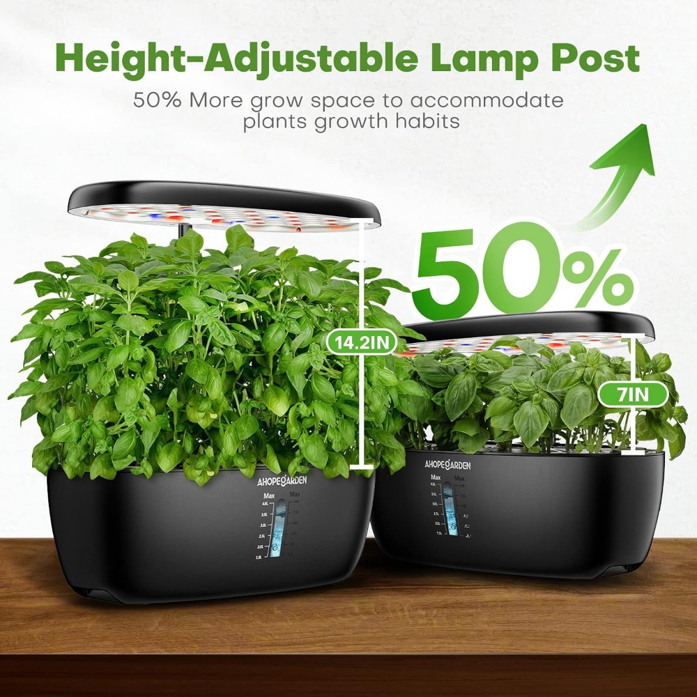 حديقة زراعة مائية بـ 12 وحدة م - مراجعة Hydroponic Grow Pod وسعره