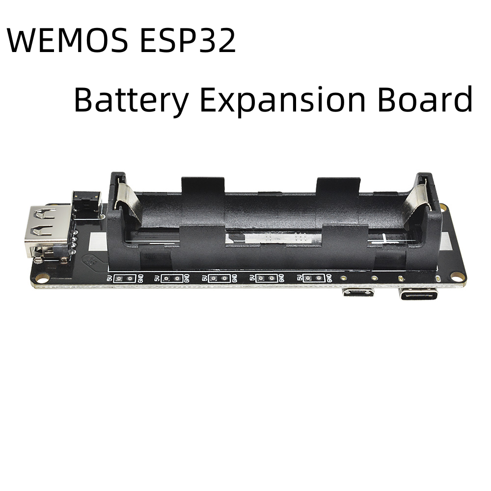 لوحة توسيع طاقة محمولة WEMOS E - مراجعة Smart Garden Esp32 وسعره