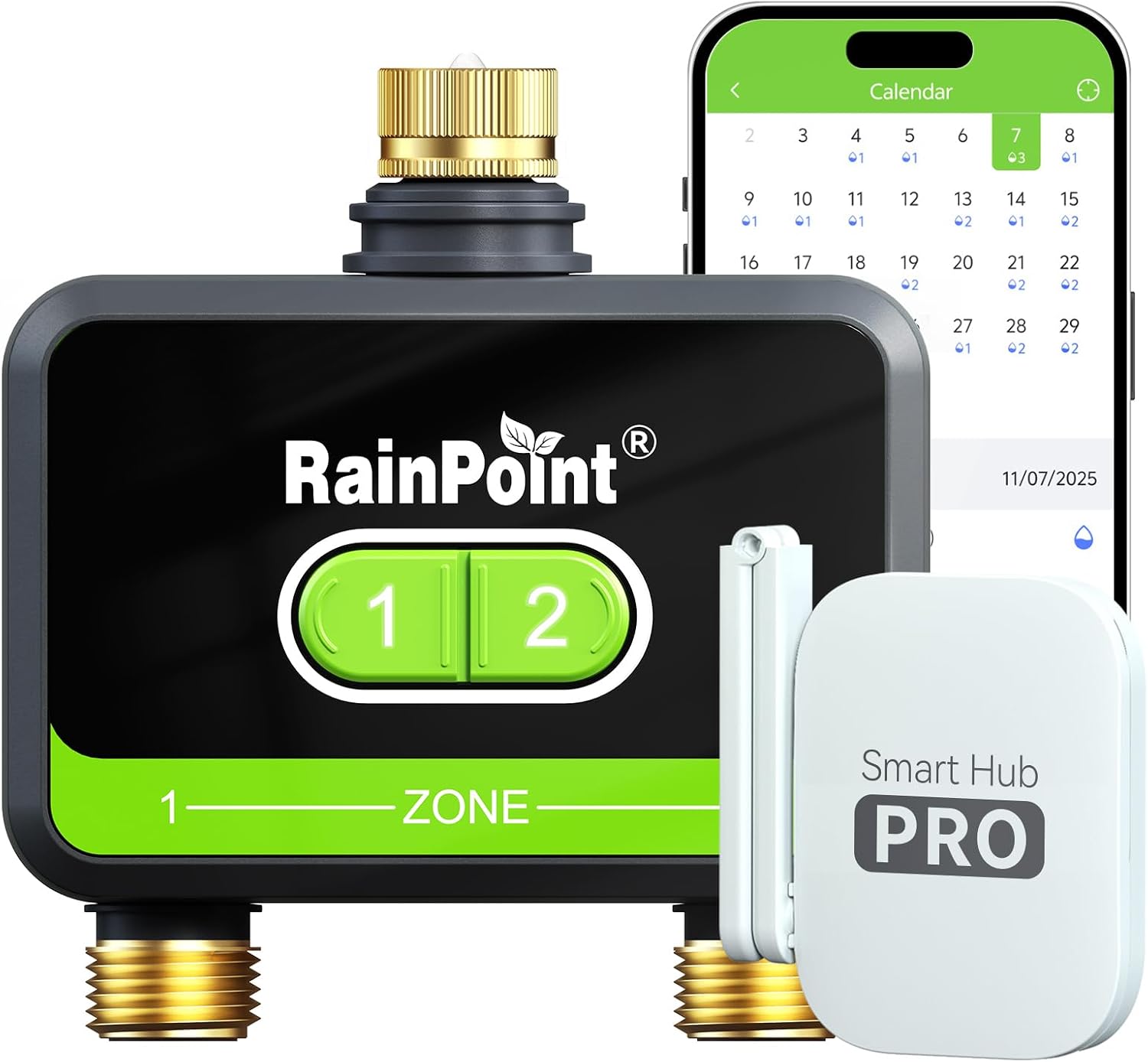 جهاز توقيت ري ذكي ثنائي المناط - مراجعة Smart Garden Water Timer وسعره