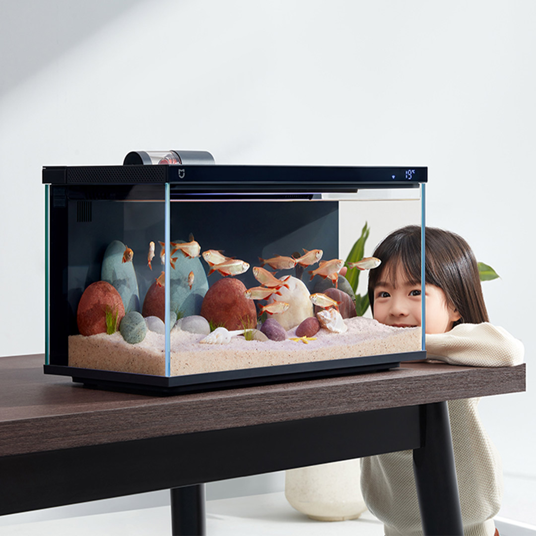 Xiaomi Mijia Smart Fish Tank M - مراجعة Smart Garden Xiaomi وسعره