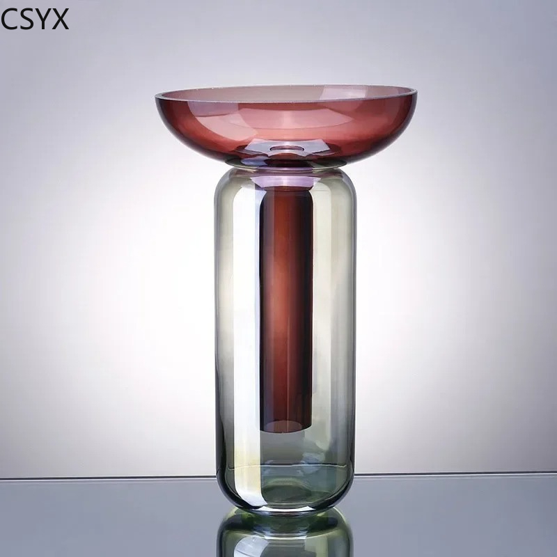 مزهرية زجاجية متدرجة ملونة قاب - مراجعة Hydroponic Grow Pod وسعره