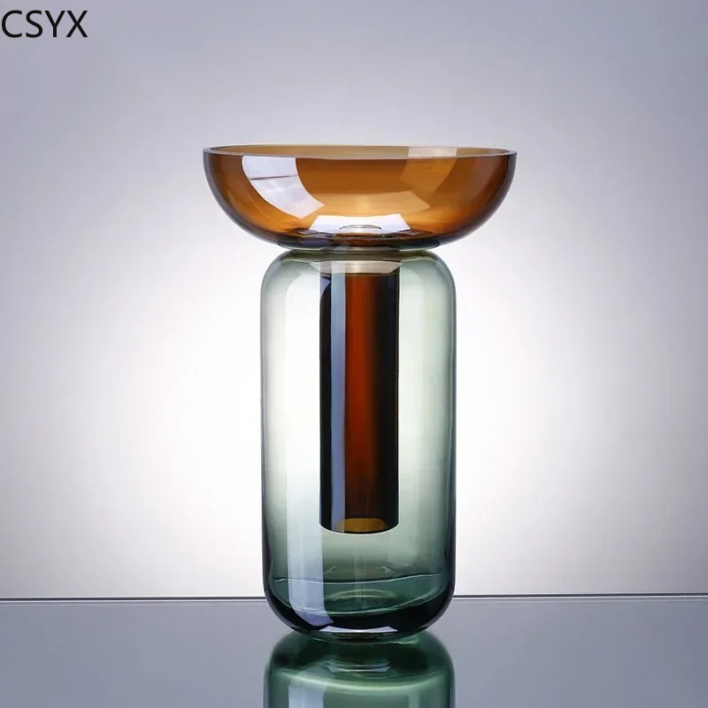 مزهرية زجاجية متدرجة ملونة قاب - مراجعة Hydroponic Grow Pod وسعره
