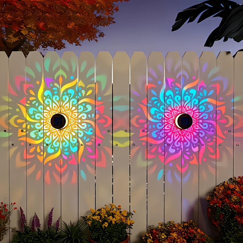 مصباح جداري شمسي LED بتصميم ما - مراجعة Smart Garden Lamp وسعره