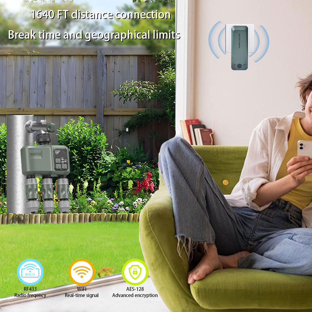 جهاز تحكم بالري الأوتوماتيكي ا - مراجعة Smart Garden Water Timer وسعره