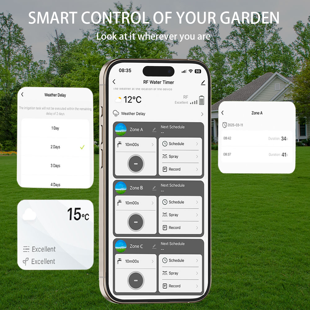 جهاز تحكم بالري الأوتوماتيكي ا - مراجعة Smart Garden Water Timer وسعره