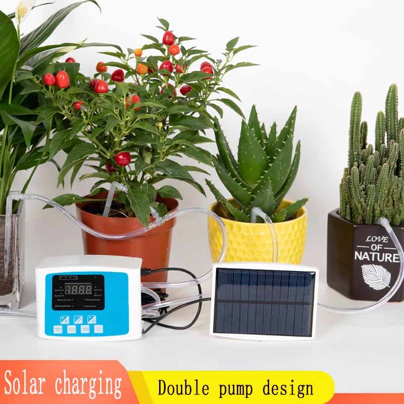 نظام الري بالطاقة الشمسية للحد - مراجعة Smart Garden Auk وسعره