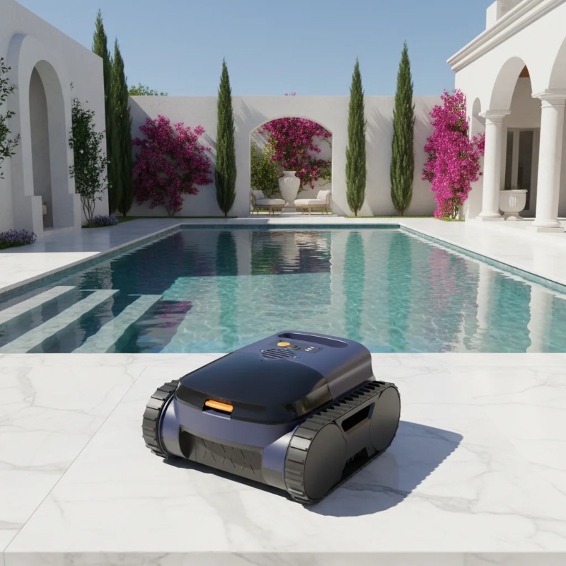 منظف حمامات سباحة آلي لاسلكي م - مراجعة Smart Garden Ai وسعره